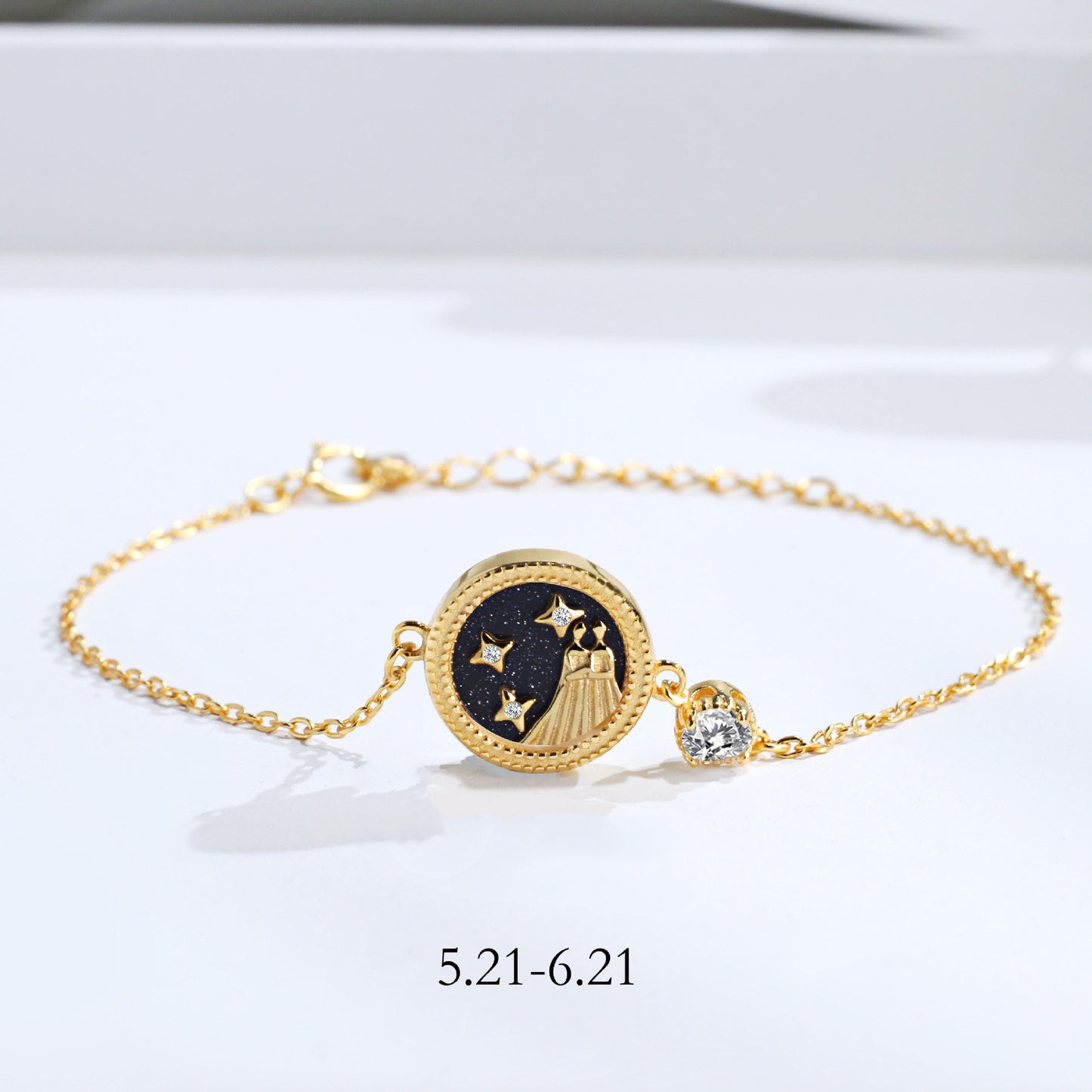 S925 Sterling Silver Twelve Constellation Bracelet – Elegant Zodiac-Inspired Jewelry