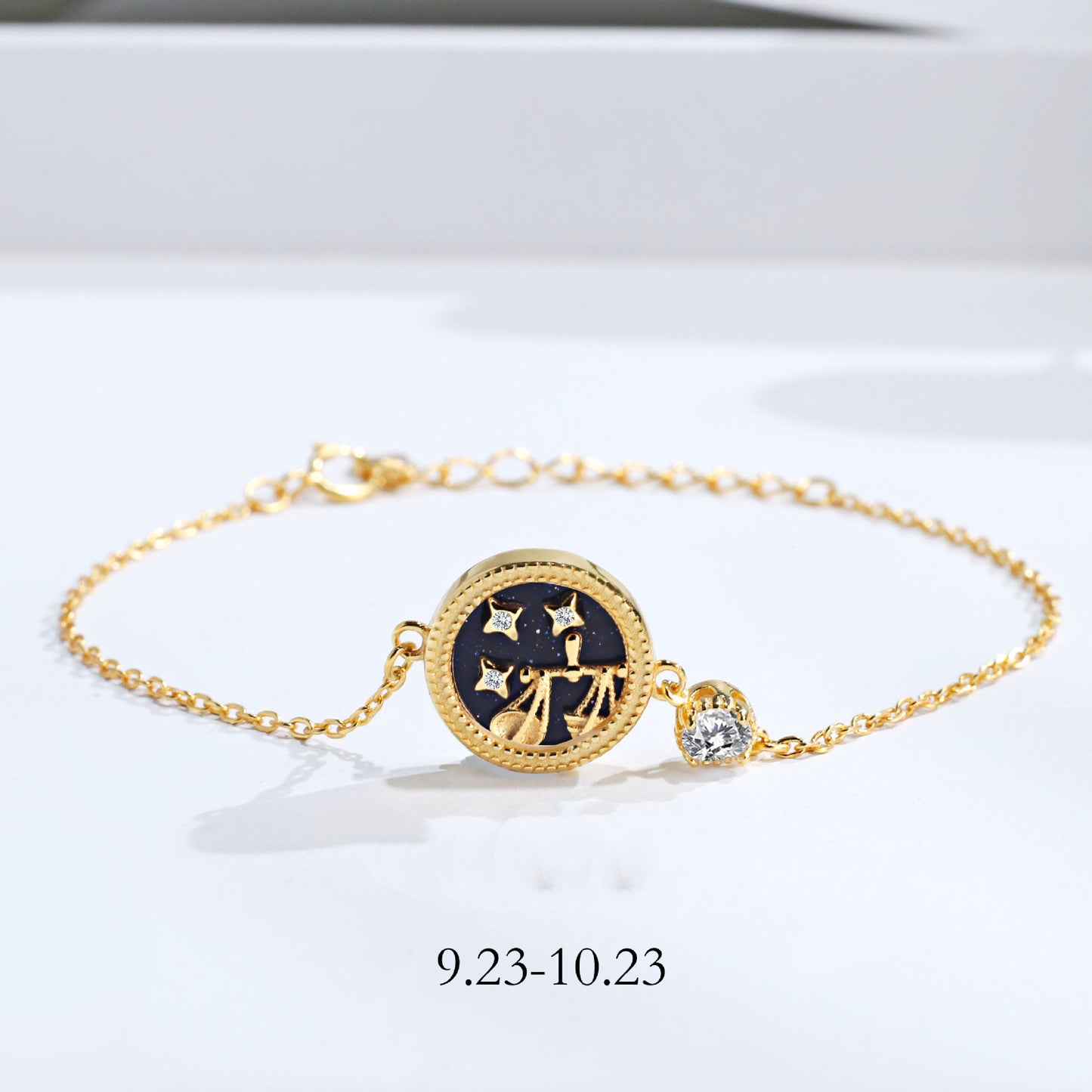 S925 Sterling Silver Twelve Constellation Bracelet – Elegant Zodiac-Inspired Jewelry