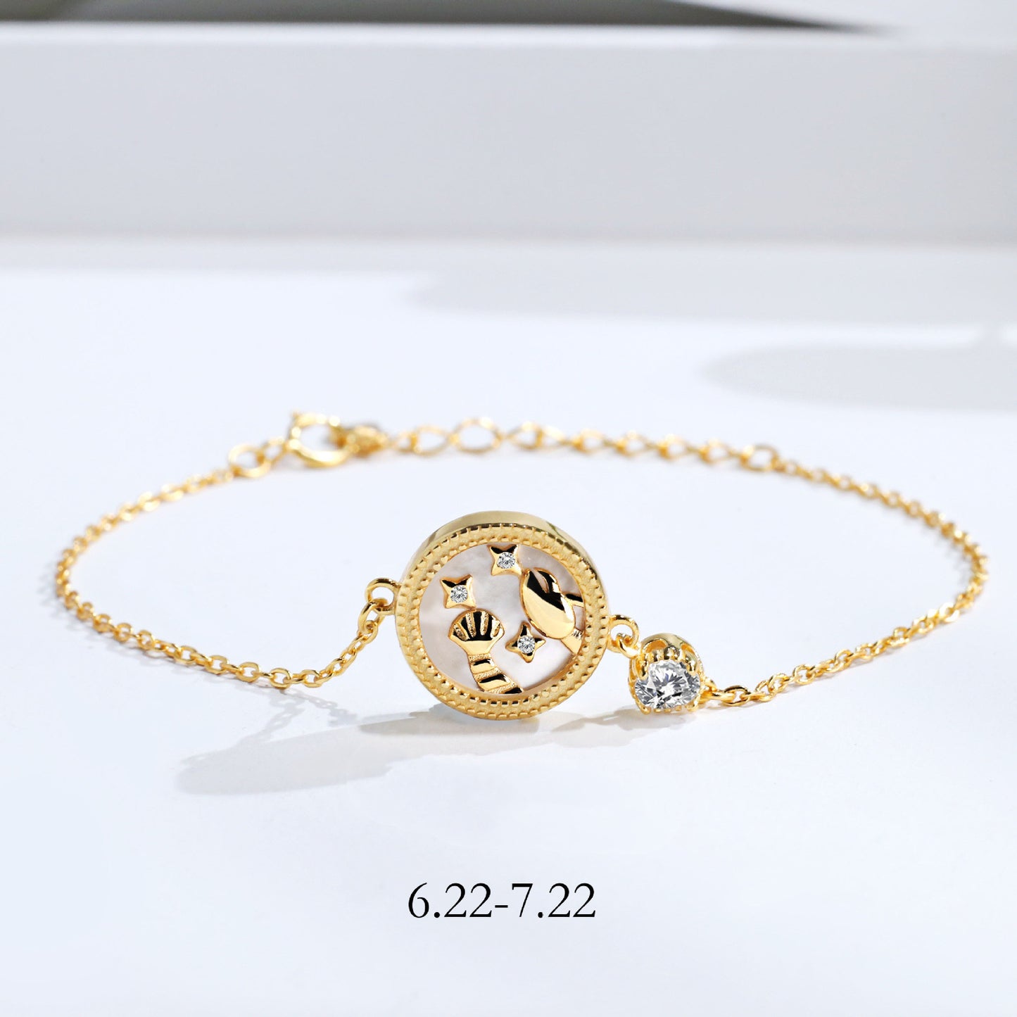 S925 Sterling Silver Twelve Constellation Bracelet – Elegant Zodiac-Inspired Jewelry