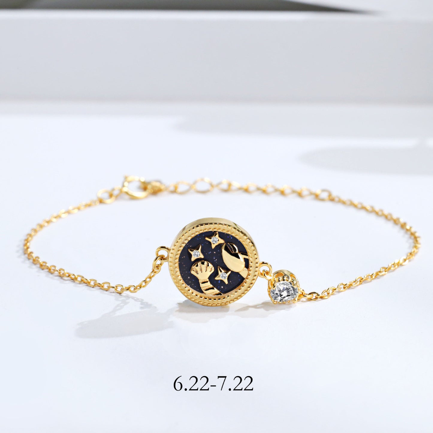 S925 Sterling Silver Twelve Constellation Bracelet – Elegant Zodiac-Inspired Jewelry