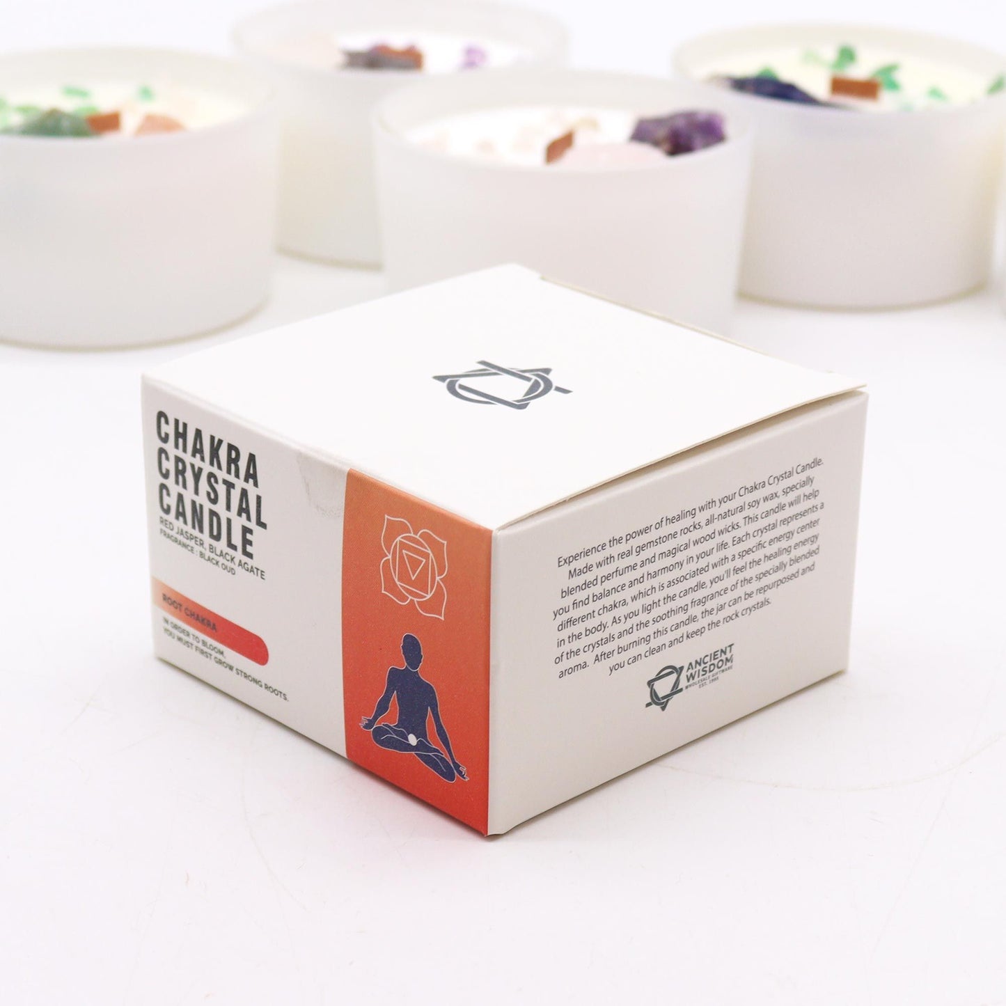 Chakra Crystal Candles