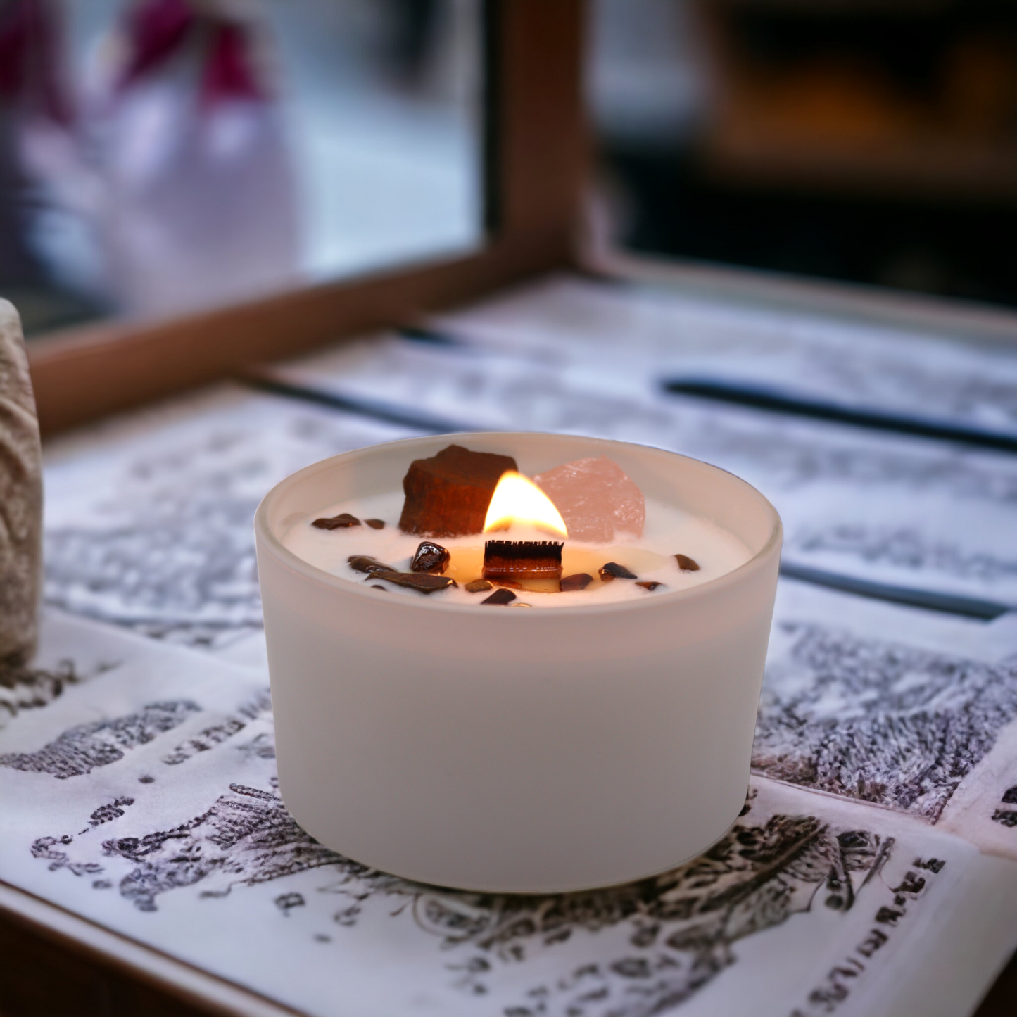 Chakra Crystal Candles