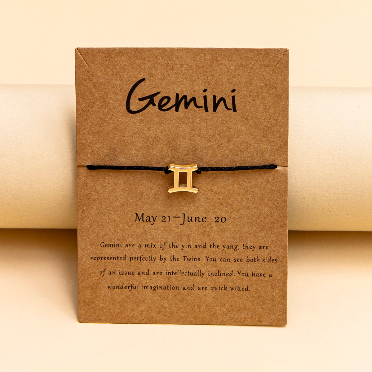 12 Constellation Zodiac Sign Rope Bracelet – Adjustable Astrology Couple Bracelets